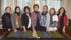 Trabzon’daki kadınlardan sınırdaki askerlerimize kaşkol