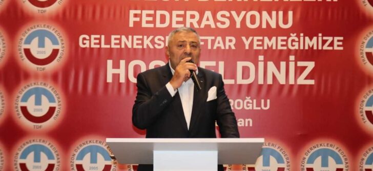TRABZON DERNEKLER FEDERASYONU’NUN GÖRKEMLİ İFTARI