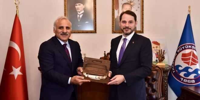 Bakan Albayrak, Başkan Zorluoğlu’nu Ziyaret Etti