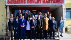 Vali İsmail Ustaoğlu,Sürmene’de Çeşitli Temaslarda Bulundu