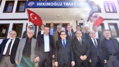 TTSO yönetiminden Hekimoğlu Trabzon Futbol Kulübü’ne ziyaret