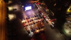 Arabada Sinema Keyfi Yaşadılar