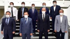 TTSO’dan Rektör Hamdullah Çuvalcı’ya ziyaret