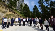 Şahinkaya Tırmanış Bahçesi bölgenin gözdesi olacak