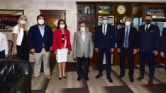 Dedeman heyeti TTSO’yu ziyaret etti