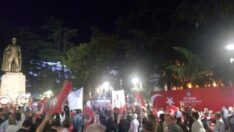 Atatürk Alanında Sevgi Seli