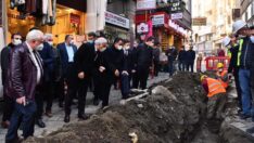 Zorluoğlu Meydan’daki Altyapı Çalışmalarını İnceledi