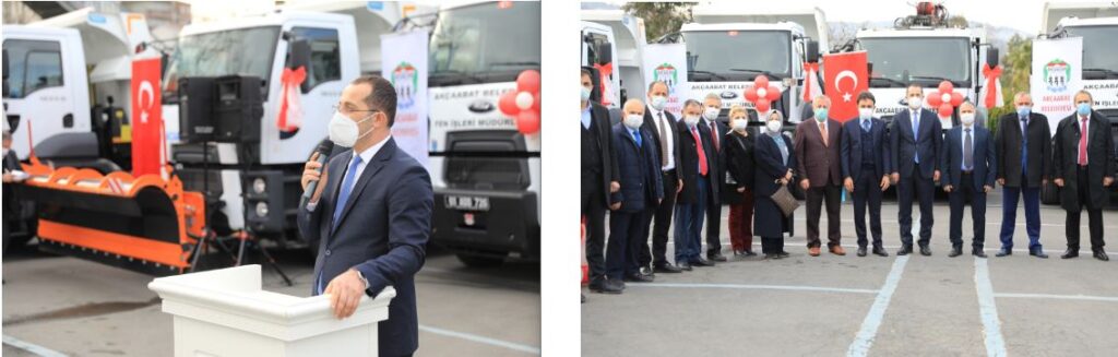 Akçaabat Belediyesinin Araç Filosu Her Geçen Gün Büyüyor