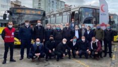 Büyükşehir Otobüs Şoförlerinden Örnek Davranış