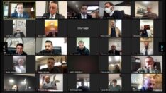 TTSO Mart ayı meclis toplantısı video konferansla yapıldı