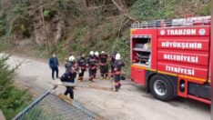 Büyükşehir İtfaiyesi Tatbikatlara Devam Ediyor