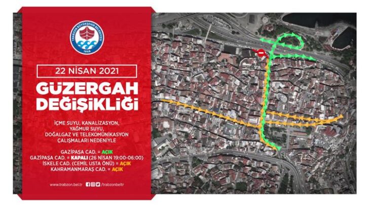 Gazipaşa Caddesi Trafiğe Açılıyor