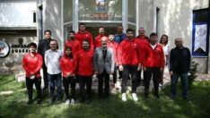 Milli sporcular TSYD Ankara’da