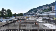 Çömlekçi’de Oteller Bölgesinin Yıkımına Başlandı