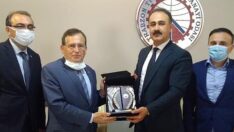 TTSO’dan Başsavcı Tuncel’e teşekkür plaketi