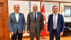 Rize Valisi Çeber Ve Belediye Başkanı Metin Büyükşehir’i Ziyaret Etti