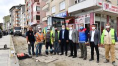 Başkan Zorluoğlu Üstyapı Çalışmalarını İnceledi
