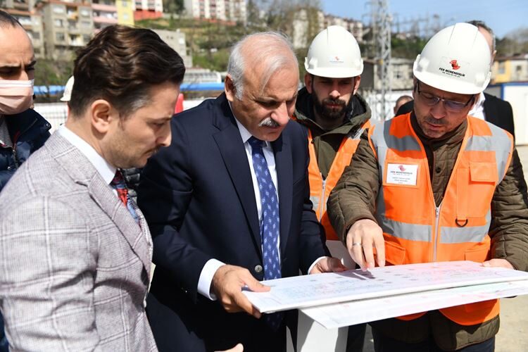Otogar İnşaatı Hızla Yükseliyor