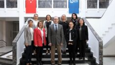 KAM Yönetimi KTÜ  Rektörünü Ziyaret Etti
