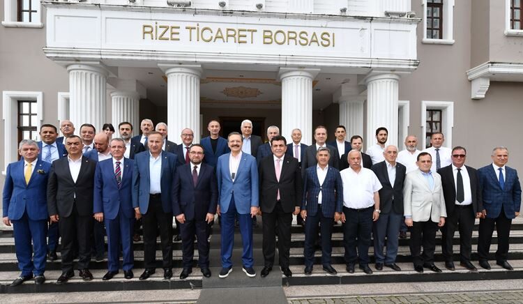 TOBB Başkanı Rize’de