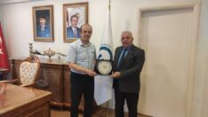 Şehit Aileleri Sosyal Yardımlaşma ve Dayanışma Derneği’nden Rektör Prof. Dr. Hamdullah ÇUVALCI’ya Ziyaret