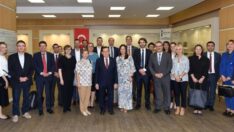 AB Türkiye Delegasyonu heyeti TTSO’yu ziyaret etti