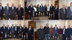 TTSO Başkanı Çelebi ve yönetime tebrik ziyaretleri