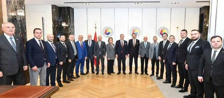 TTSO heyetinden TOBB Başkanı Hisarcıklıoğlu’na ziyaret