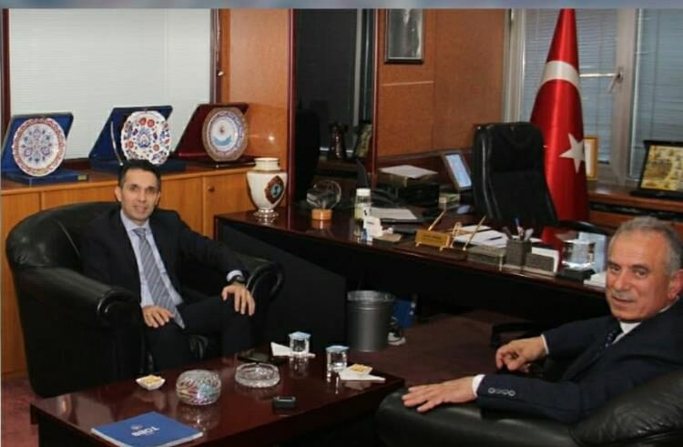 KKTC Konsolosu Ticaret Borsasını Ziyaret Etti