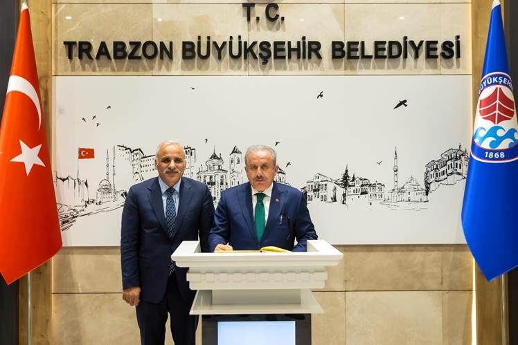 Tbmm Başkanı Şentop Büyükşehir’i Ziyaret Etti