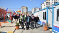 Başkan Zorluoğlu Deprem Bölgesini Mesken Tuttu