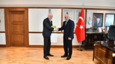 Başkan Zorluoğlu Çek Cumhuriyeti Ankara Büyükelçisi Vacek’i Ağırladı