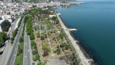 Akçaabat Sahil Park Etap Etap İlerliyor
