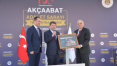 Akçaabat Adalet Sarayının Temeli Törenle Atıldı