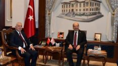 Kuzey Kıbrıs Türk Cumhuriyeti Cumhurbaşkanı Ersin Tatar, Valiliğimizi Ziyaret Etti