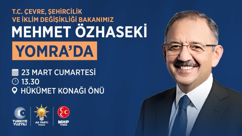Cumhur İttifakı Adayı Abdulkadir Özdemir, Mitinge Davet Etti