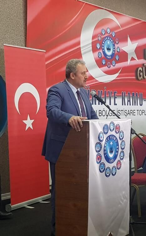 Sümela ören yerinde ayin yapılacak olması nedeniyle Kamu-Sen tarafından yapılan basın açıklamasıdır.