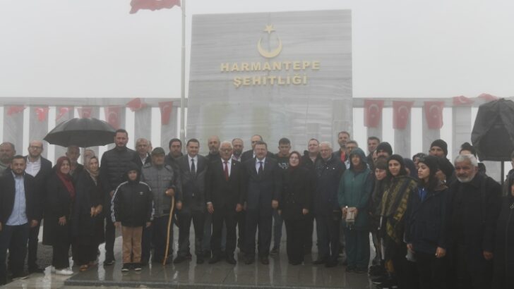 Harmantepe Şehitleri Dualarla Anıldı
