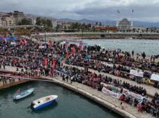 Binlerce Trabzonlu Gazze için yürüdü